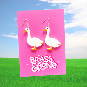 Just A Goose Earrings